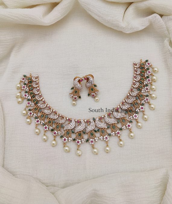 Gorgeous Diamond Alike Necklace