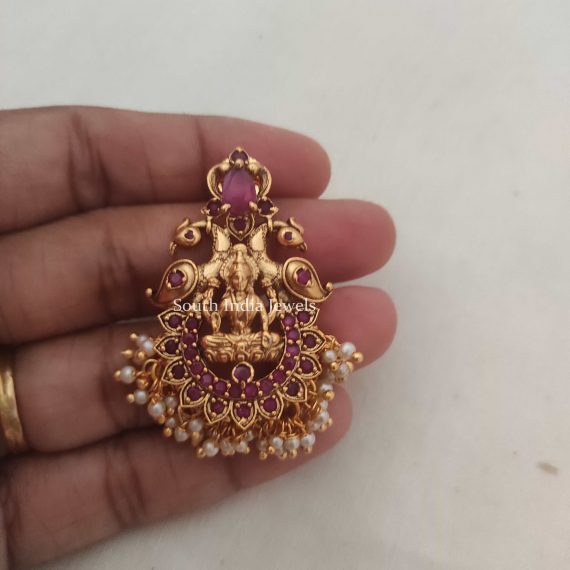 Gorgeous Lakshmi Ruby Necklace