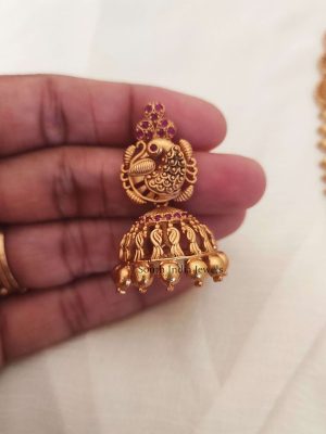 Grand Bridal Lakshmi Mugappu Haram (3)
