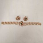 Marvelous Peacock Pearl Choker