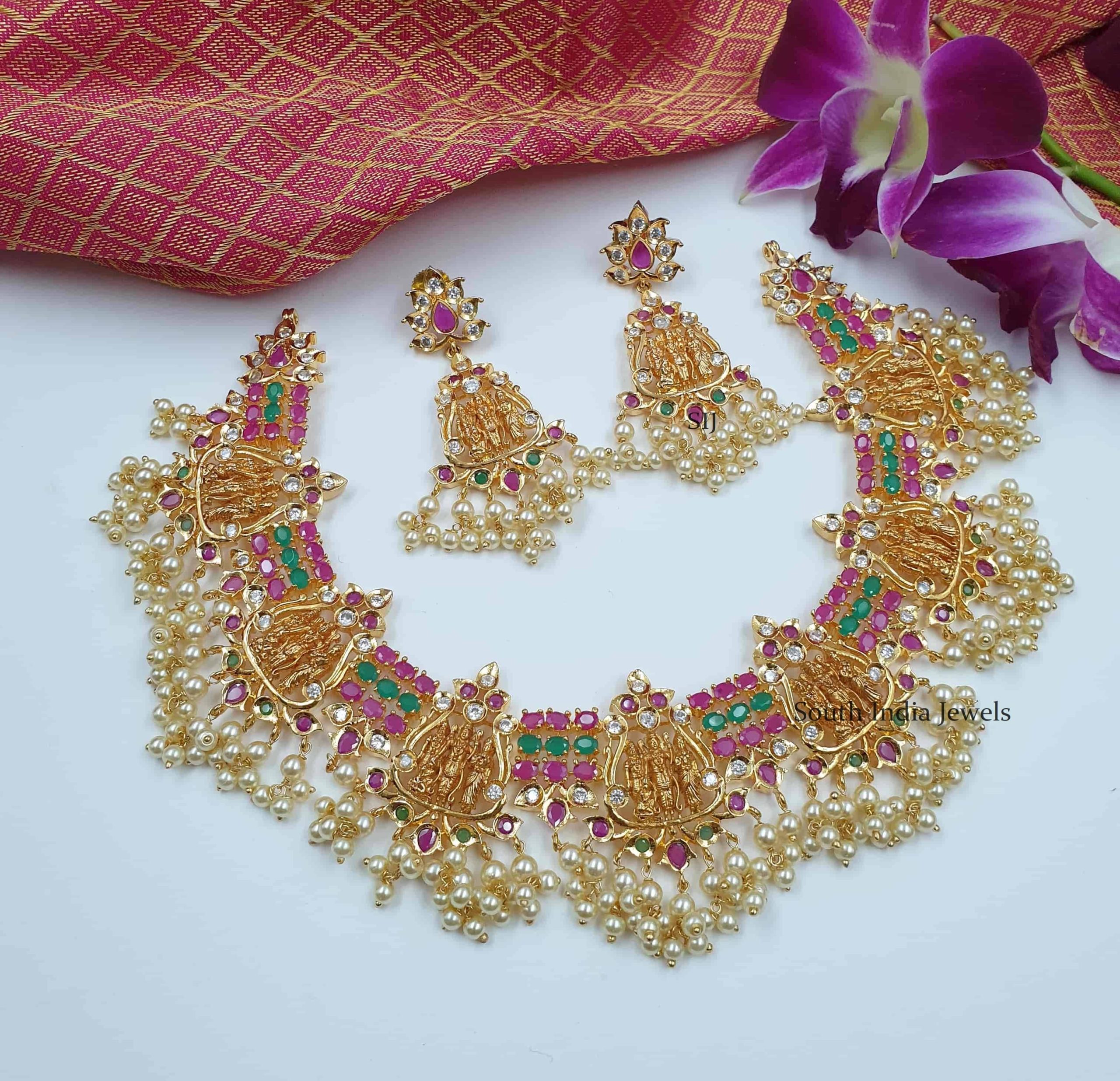 Marvelous Ramparivar Design Necklace