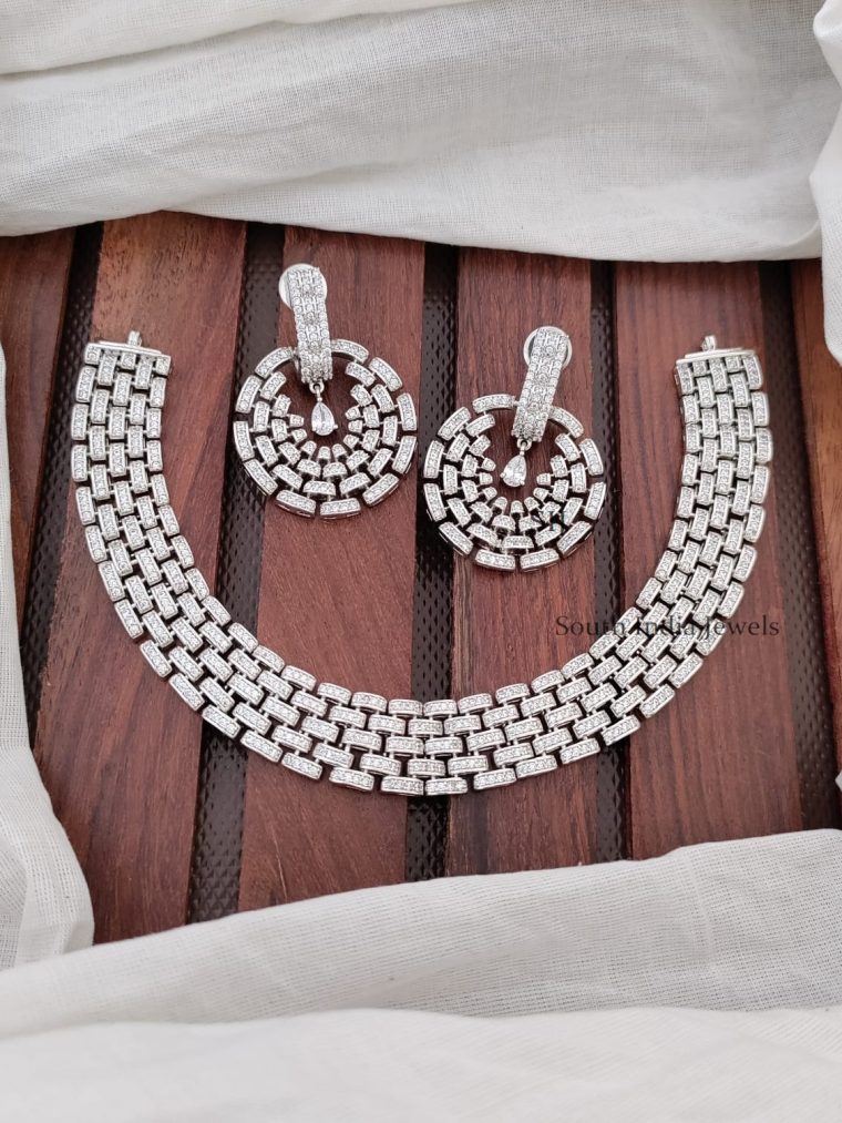 stunning CZ Stones Necklace