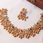 Stunning Gold Beads Necklace