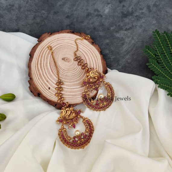 Stunning Peacock Design Earrings