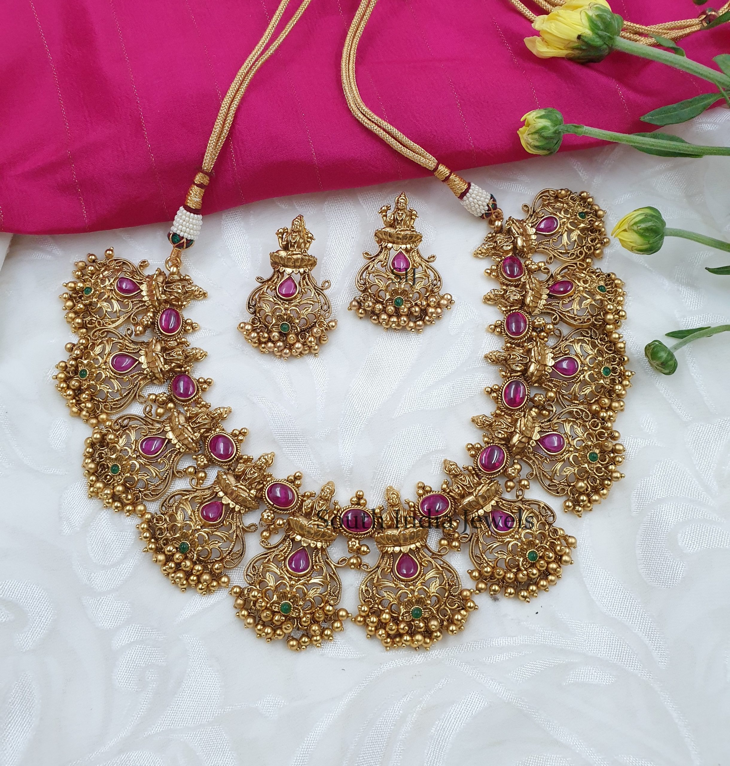 Unique Lakshmi Designer Necklace