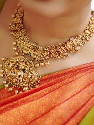 Antique Dwarapalakas Necklace