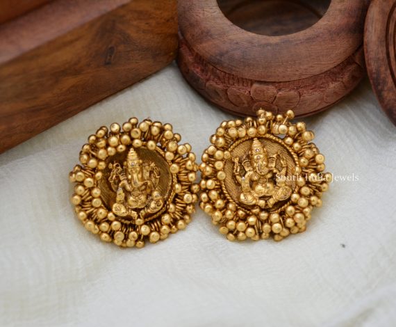 Antique Ganesha Earring