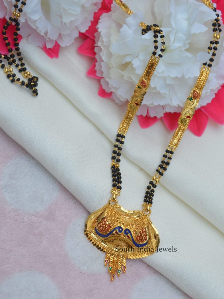 Beautiful Enamel Coated Mangalsutra