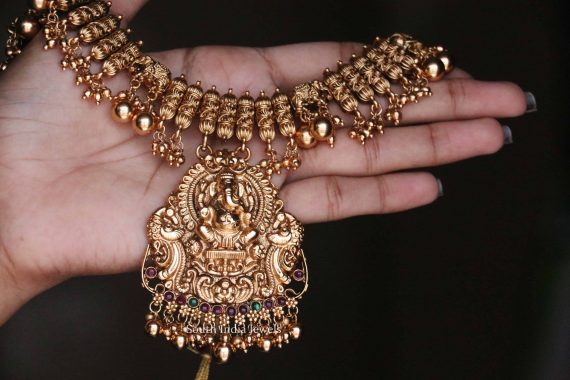 Beautiful Ganesha Design Necklace