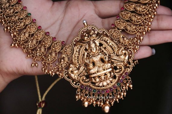 Bridal Lakshmi Design Necklace