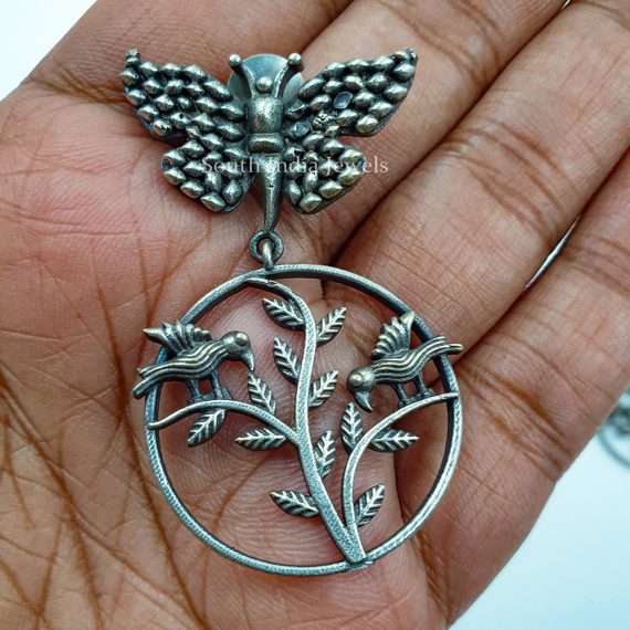 Butterfly German Silver Earrings (2)