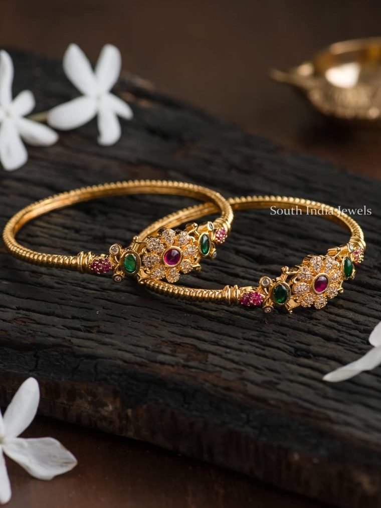 Charming AD Stones Bangles
