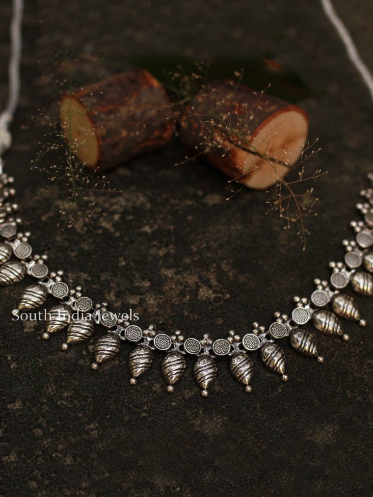 Classic Tribal 92.5 Silver Necklace