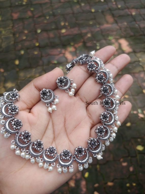 Exquisite German Silver Necklace