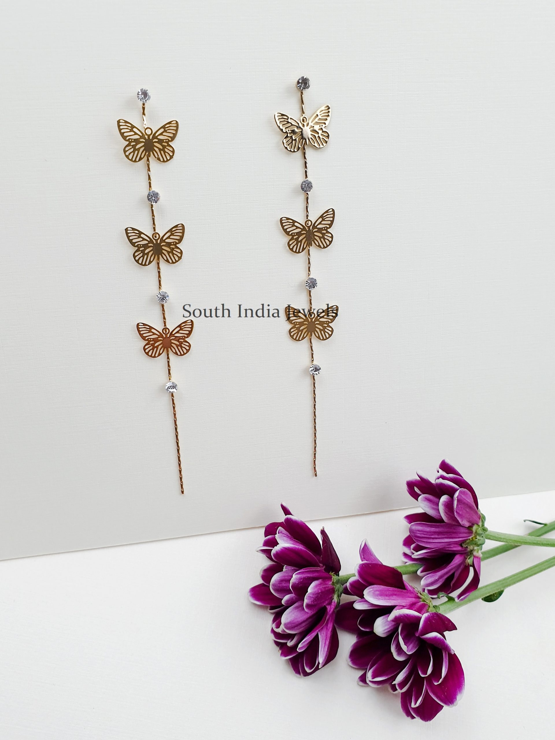 Gorgeous GoldenButterfly Earrings