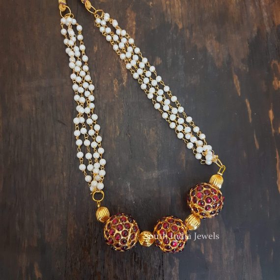 Gorgeous Rudraksha Pearl Necklace