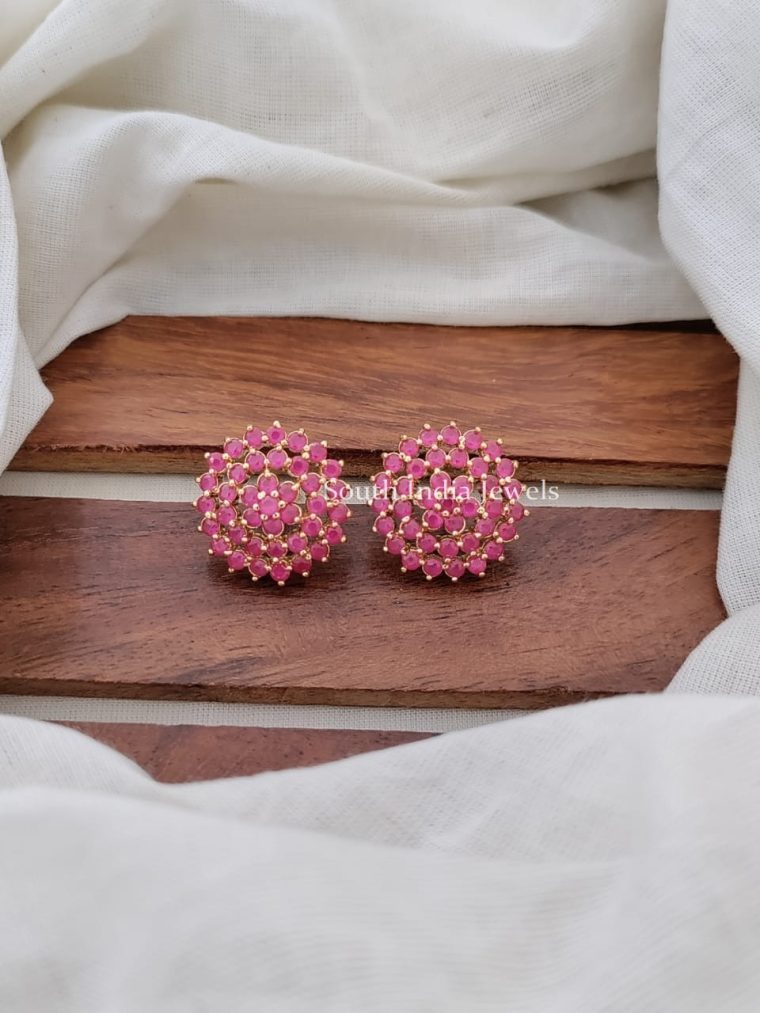Marvelous Ruby Stone Earrings