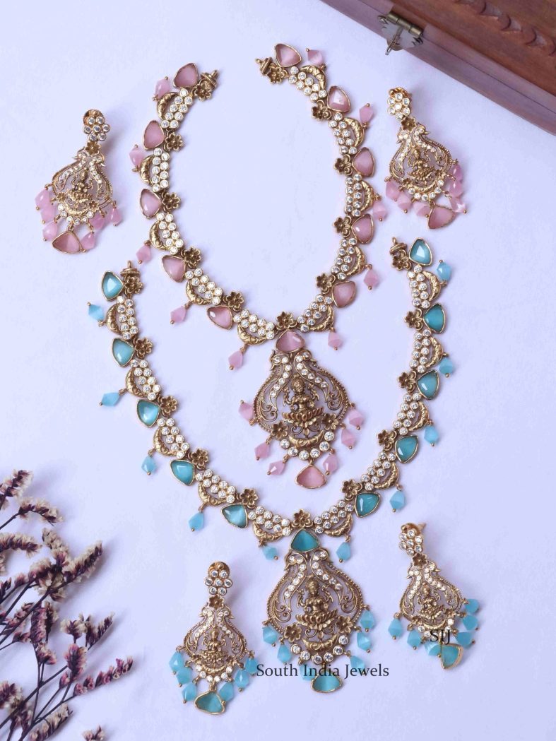 Pretty Lakshmi Stones Necklace