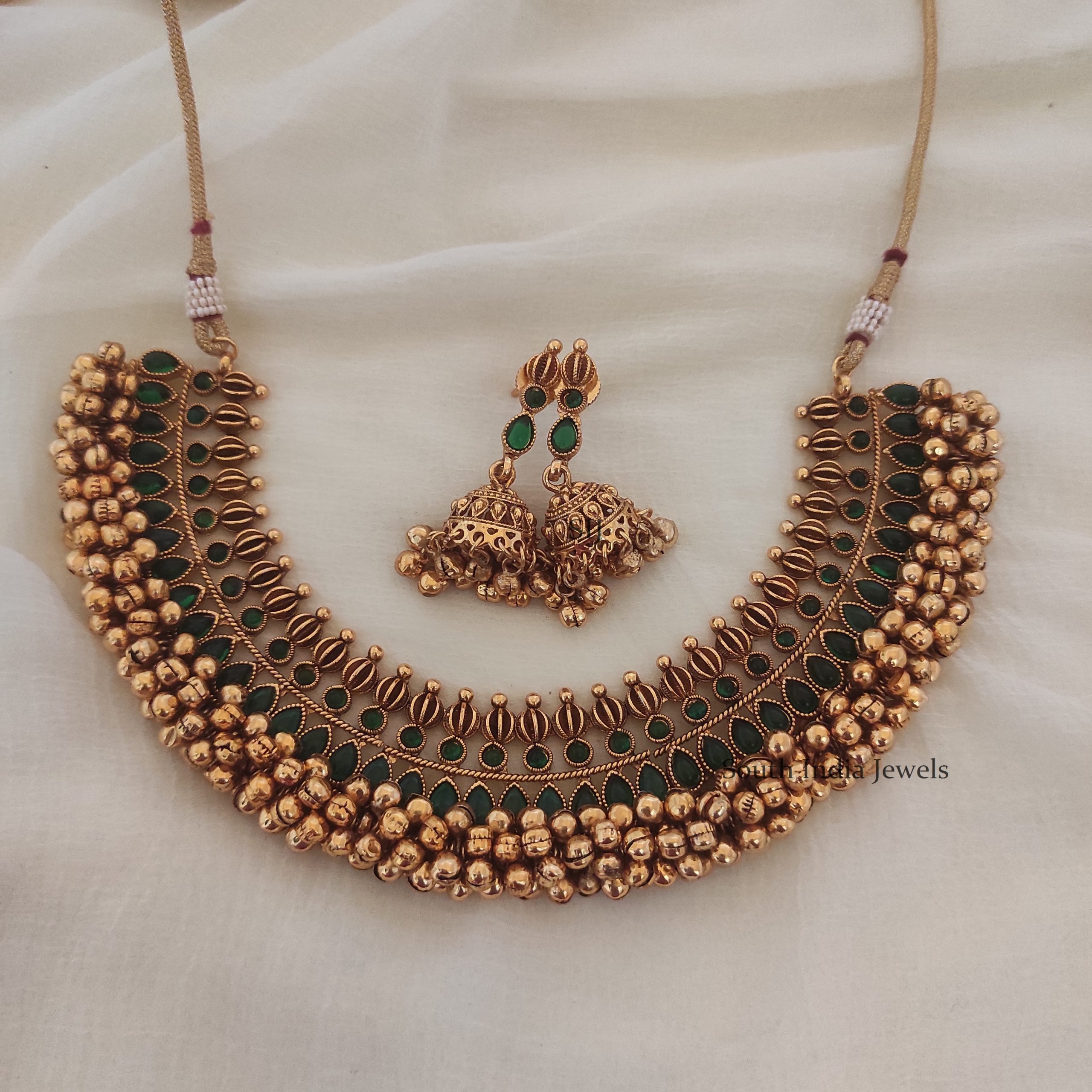 Stunning Guttapusulu Necklace