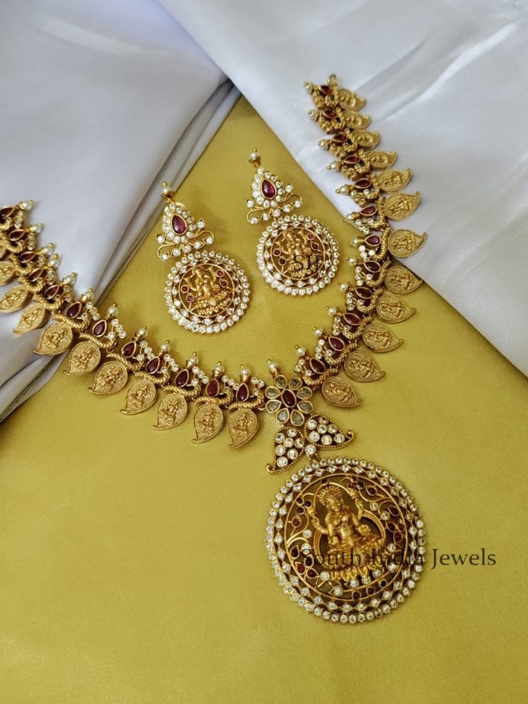 Stunning Lakshmi Mango Necklace