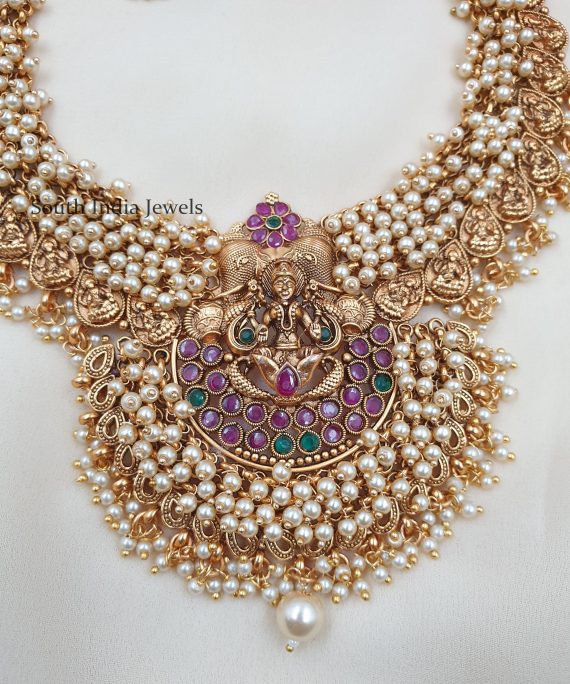 Temple Necklace - - South India Jewels Online Stores