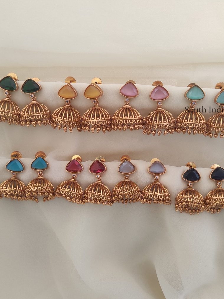 Stunning Light Weight Design Jhumkas