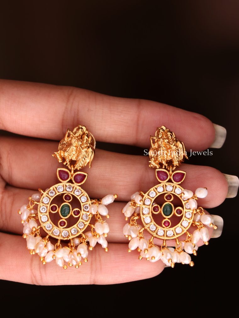 Amazing Radha Krishna Earrings (2)