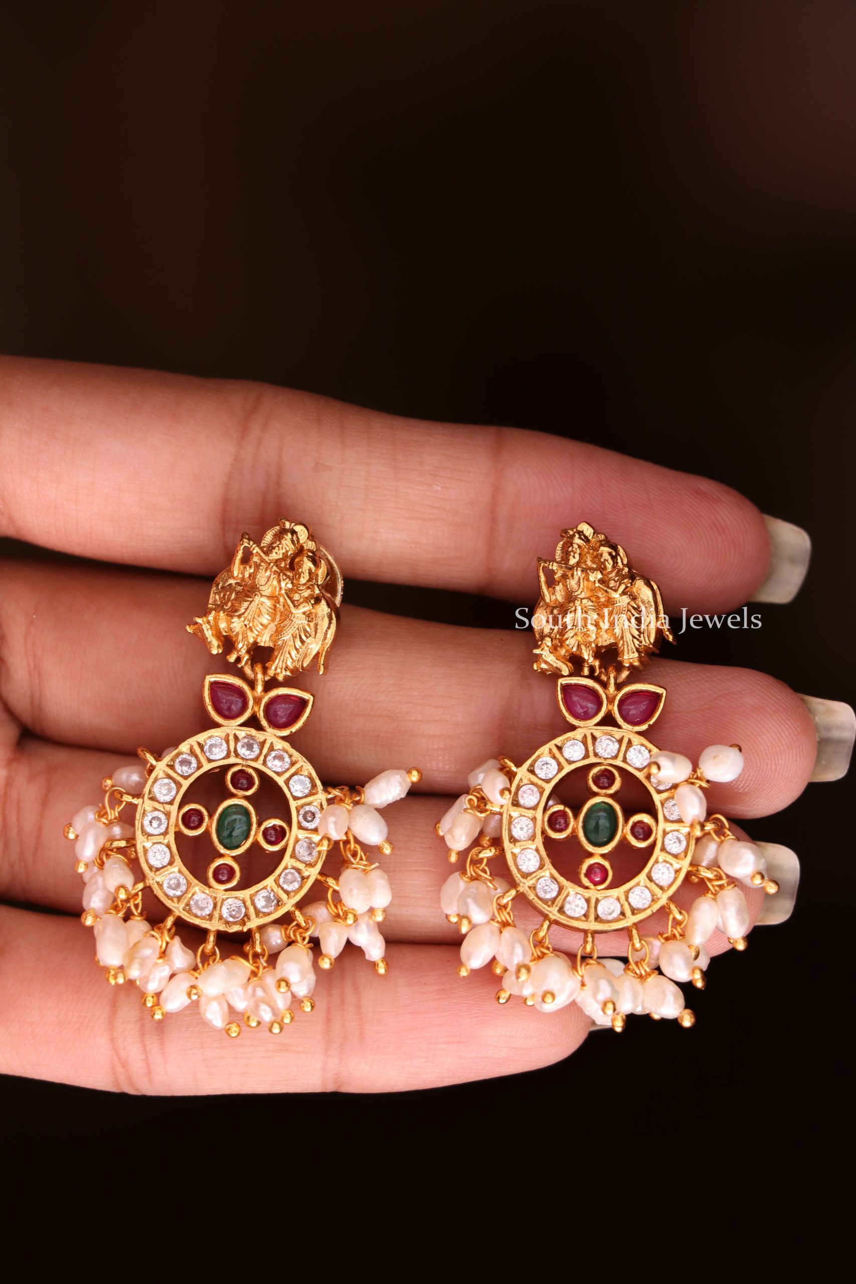 Amazing Radha Krishna Earrings (2)