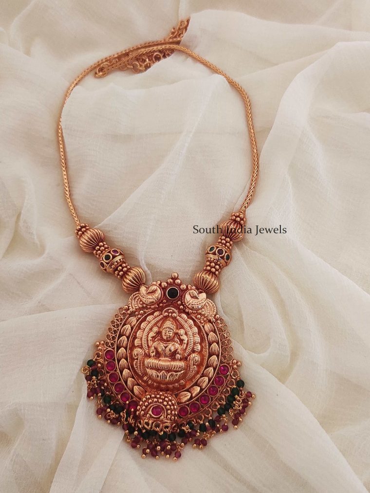 Antique Lakshmi Design Necklace