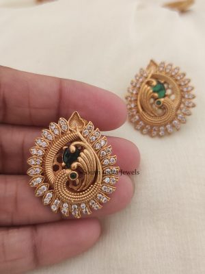 Beautiful Green Peacock Stud