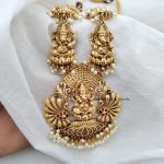 Classic Ganesha Pearls Haram (2)