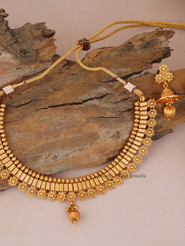 Cute Star Gold Necklace Set