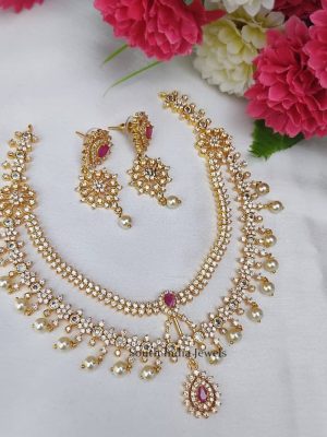 Elegant Double Layer Necklace