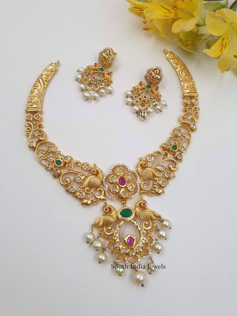 Exquisite Peacock Design Necklace