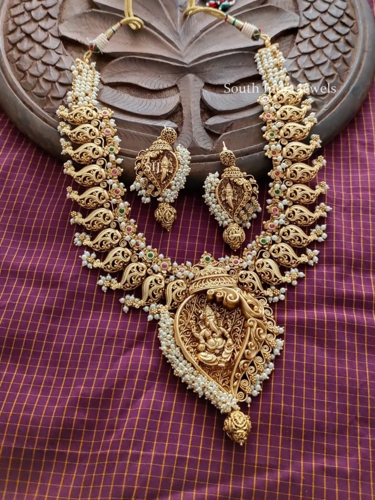 Ganesha Pendent Mango Haram