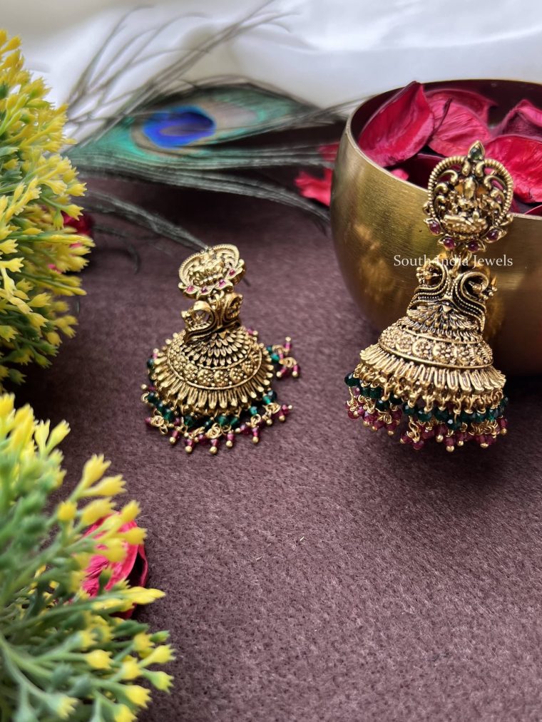 Gorgeous Lakshmi Jhumkas