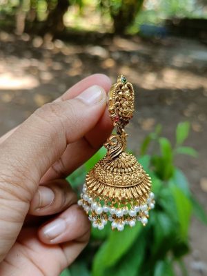 Lakshmi design Jhumkas