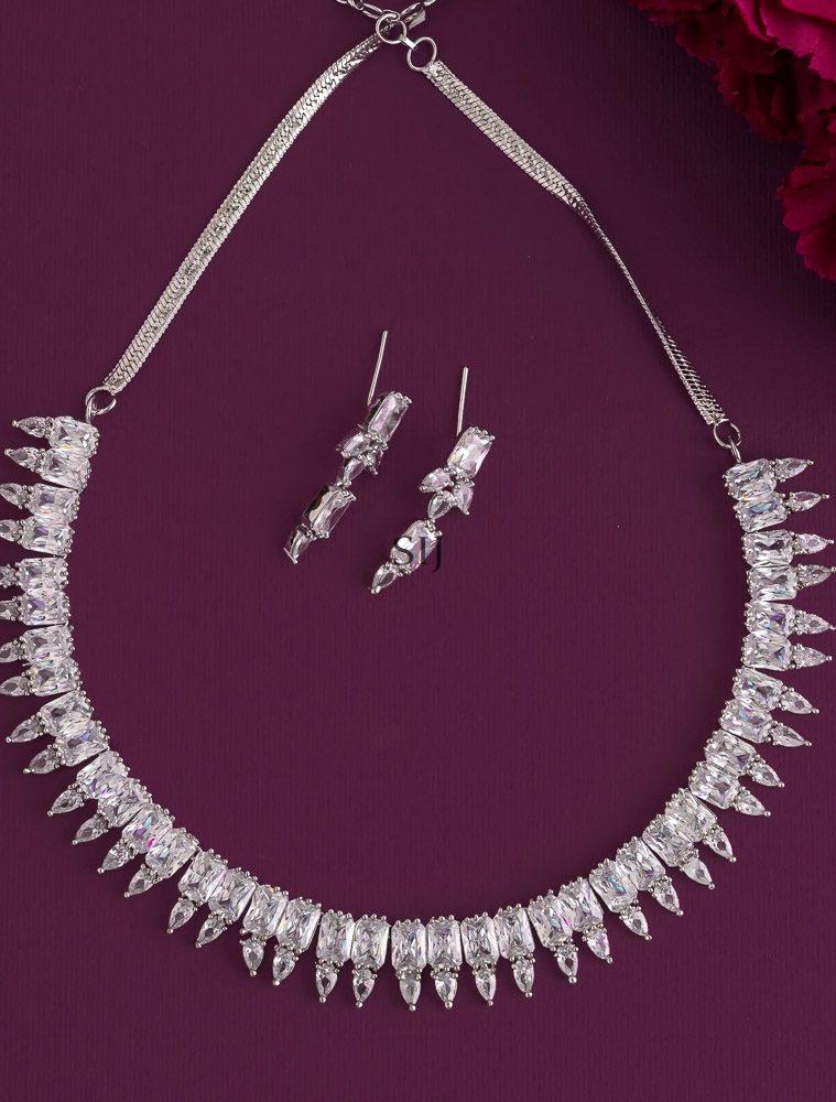 Magnificent American Diamond Necklace