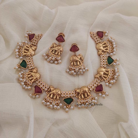 Marvelous Elephant Design Necklace