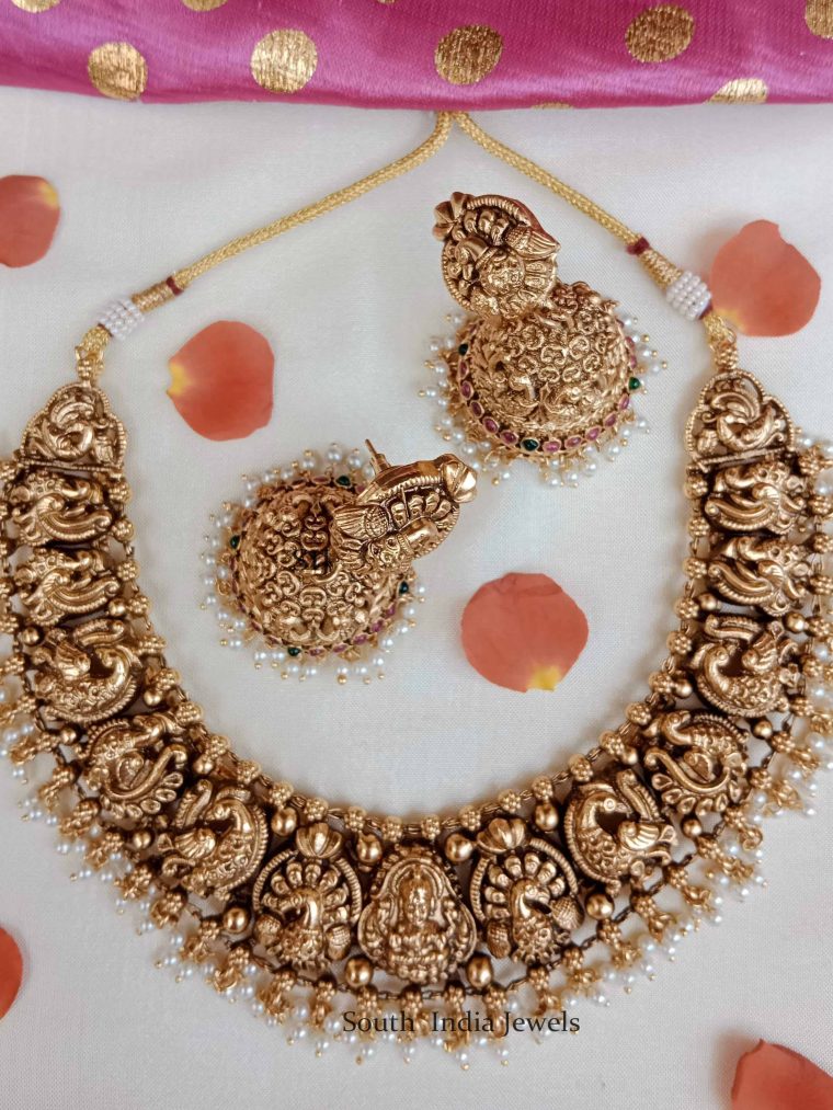 Marvelous Peacock Design Necklace