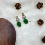 Pretty Color Stones Earrings (4)