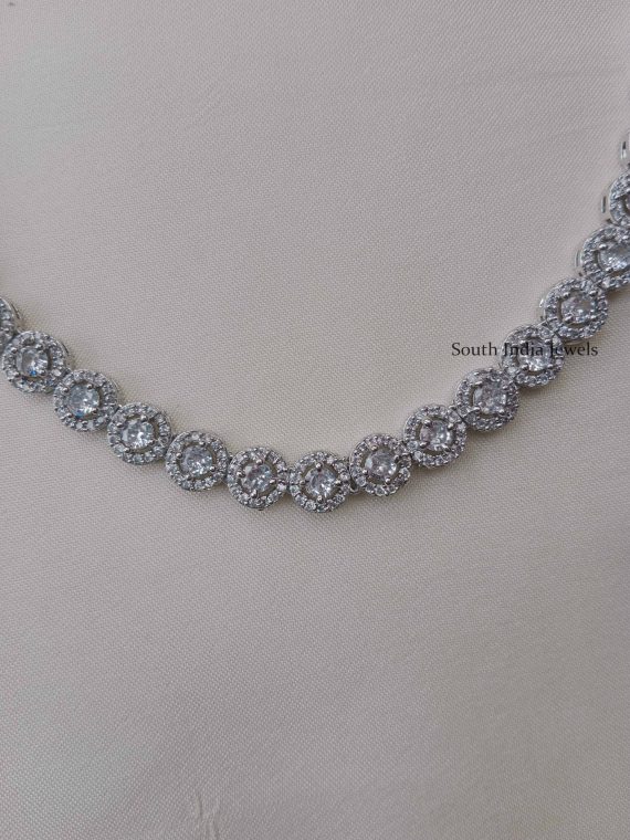 Royal Solitaire AD Necklace