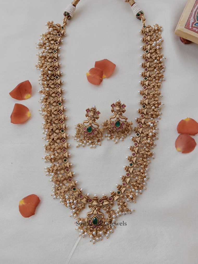 Stunning Antique Guttapusalu Necklace