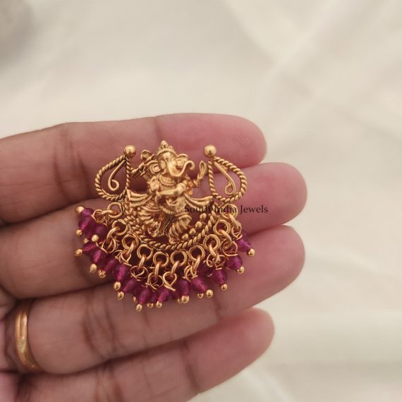Stunning Ganesha Ruby Necklace