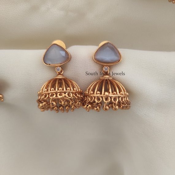 Stunning Light Weight Design Jhumkas