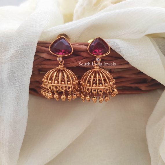 Stunning Light Weight Design Jhumkas