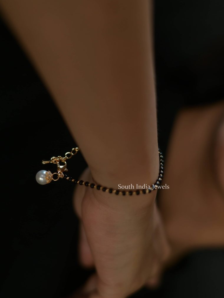 Stunning Pearls Mangalsutra Bracelet