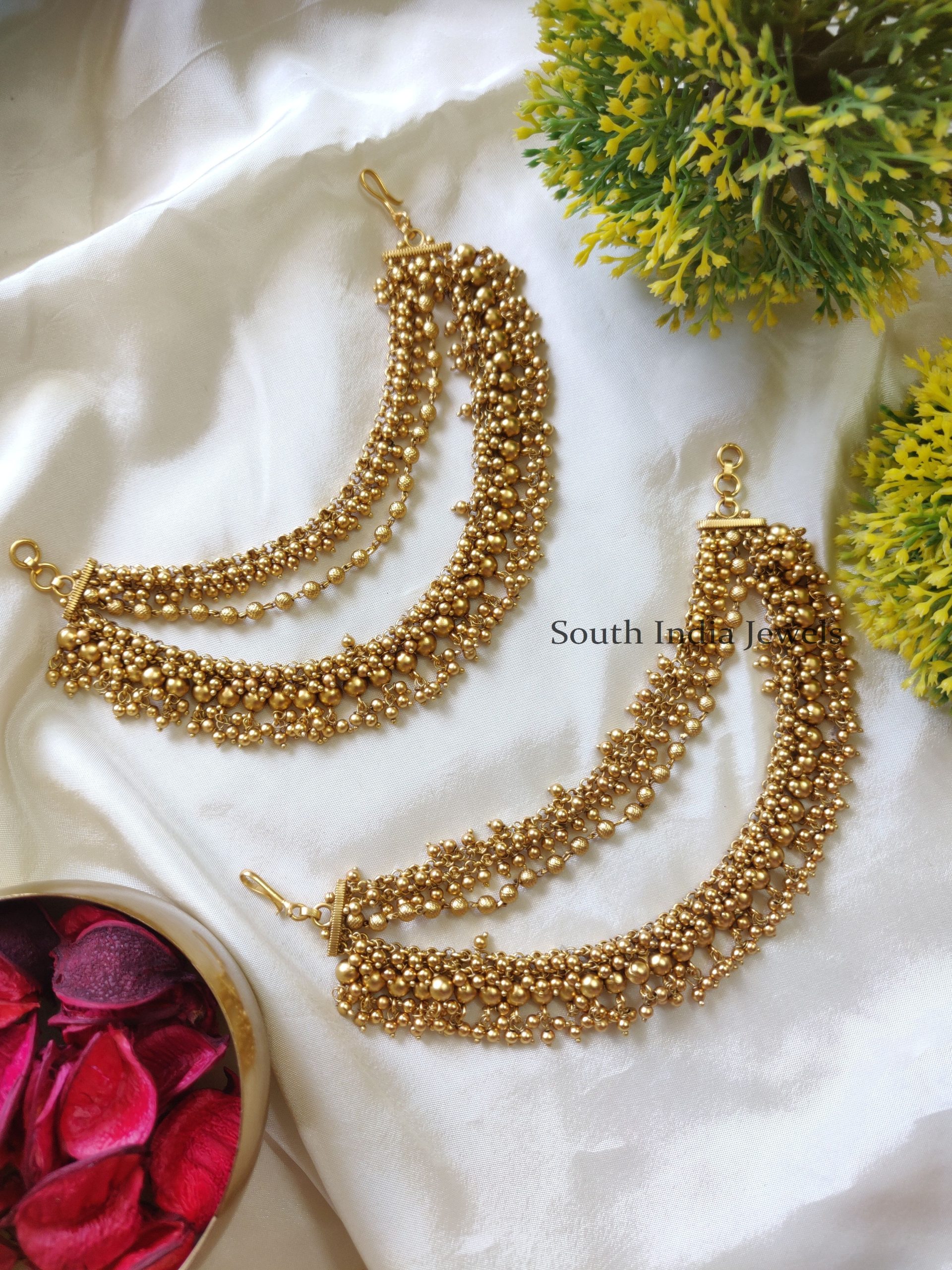 Three Layer Golden Beads Mattal