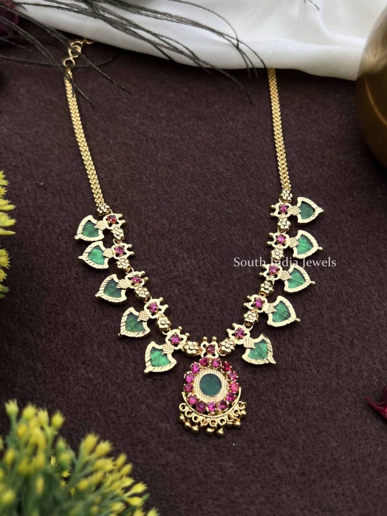 Traditional Kerala Palakka Necklace