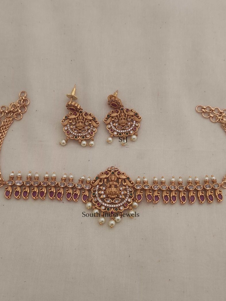 Trendy Lakshmi Design Choker